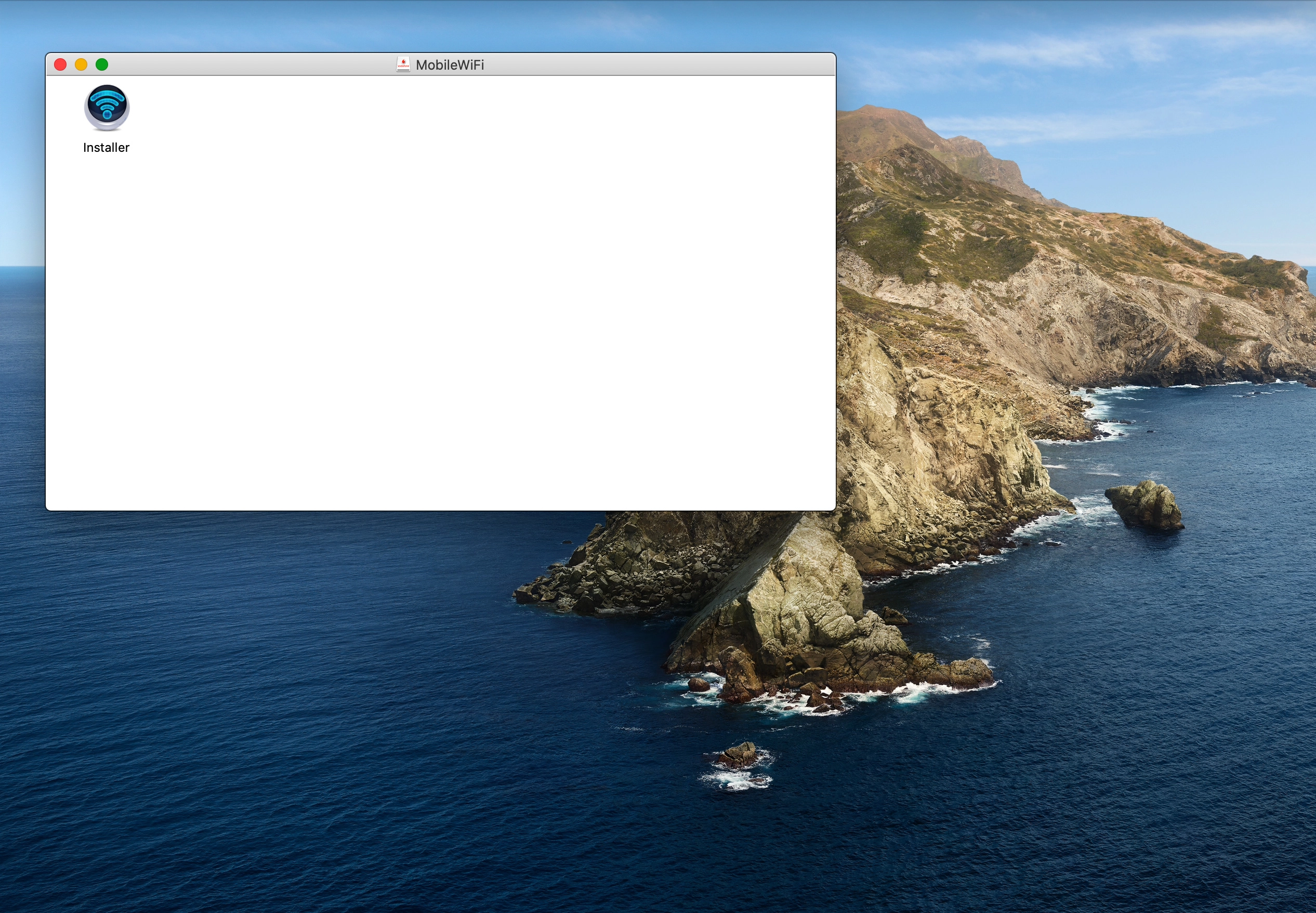 Click Installer and wait a moment while the USB modem drivers are installed. When the drivers are installed, a browser will automatically open and a connection to the USB modem application is created.