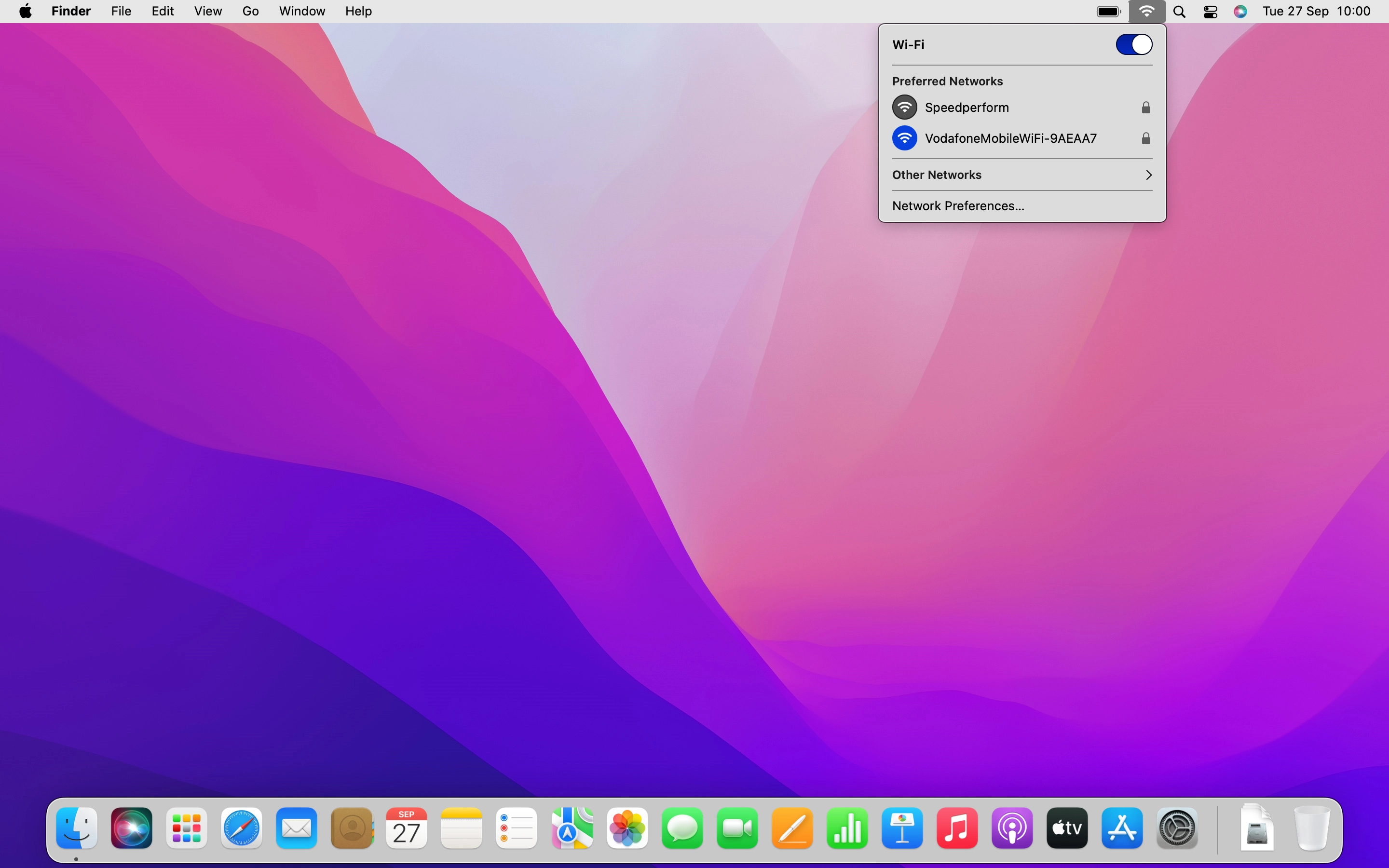 Click the name of your Wi-Fi hotspot.