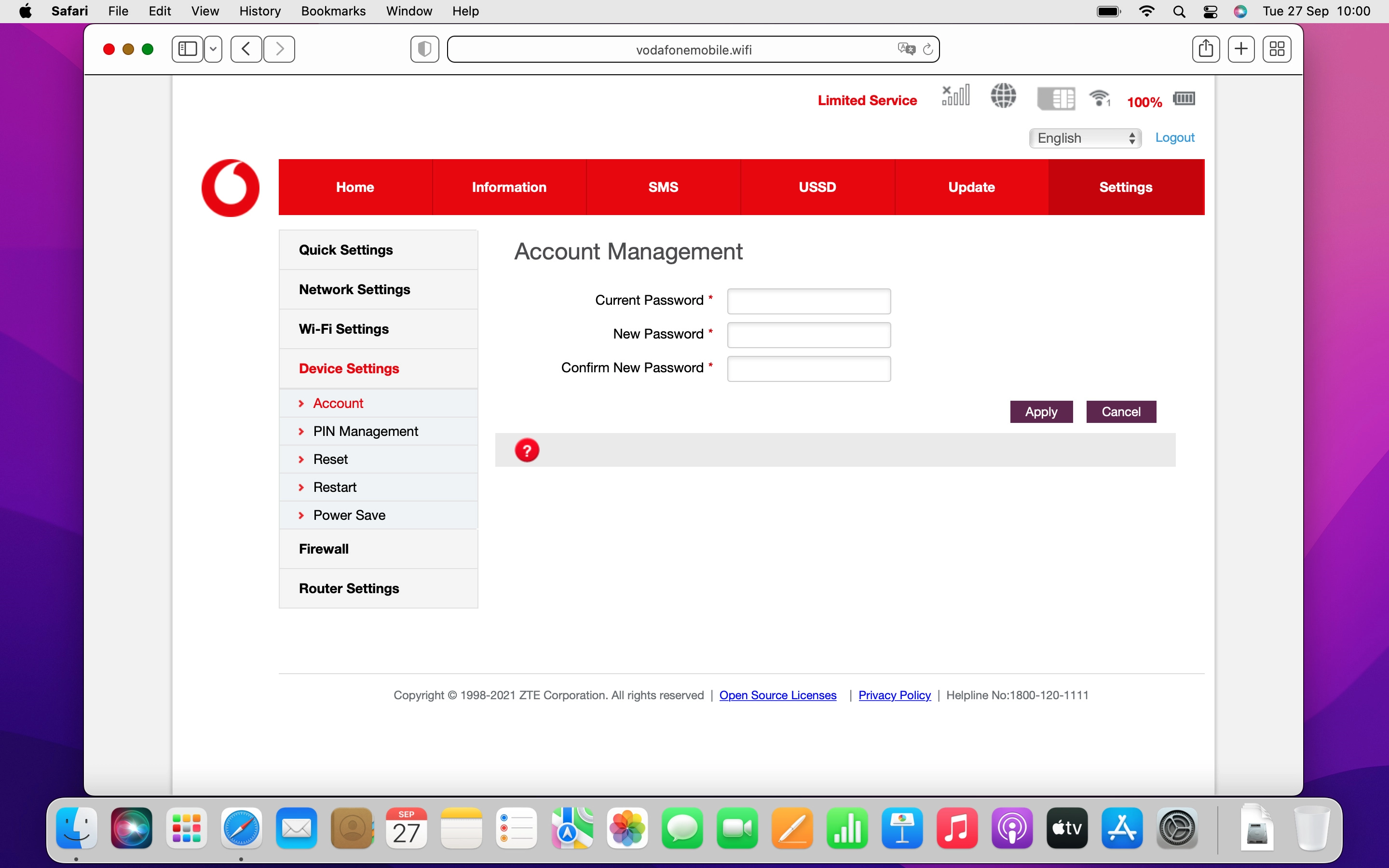 Click the field next to 