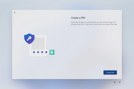 Click Create PIN.