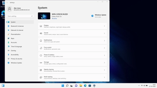 Click Windows Update. Click Windows Update.