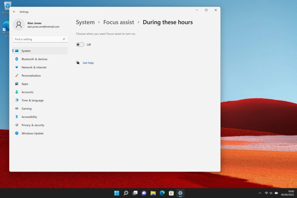 Click the indicator to turn on the function.