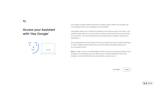 Click the required setting.