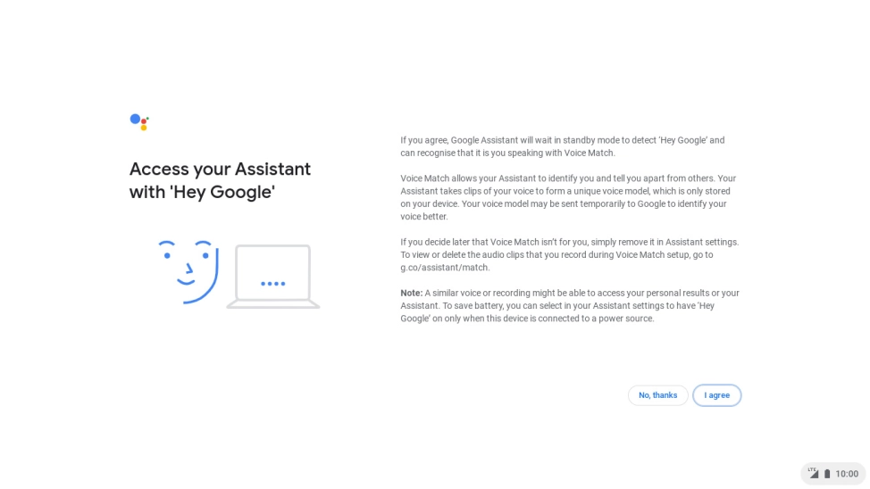 Click the required setting.