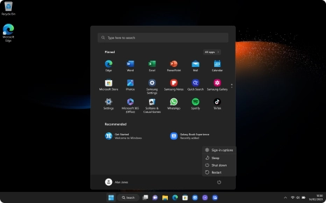 Click Shut down. Click Shut down.