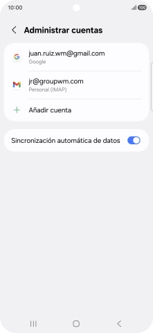 Pulsa el indicador junto a 