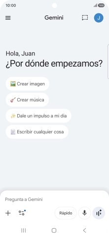 Pulsa el icono de perfil.