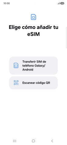 Pulsa Escanear código QR.