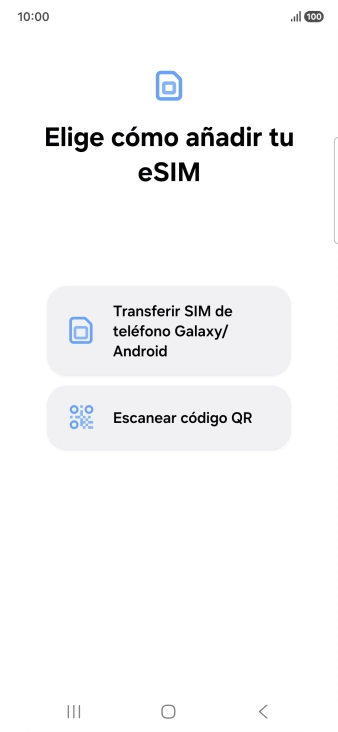Pulsa Escanear código QR.