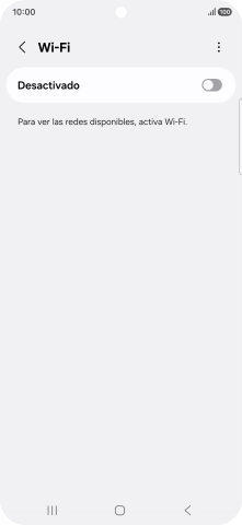 Pulsa el indicador para activar la función.