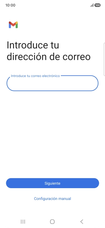 Pulsa Siguiente.