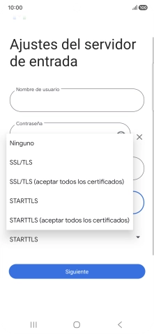 Pulsa SSL/TLS.