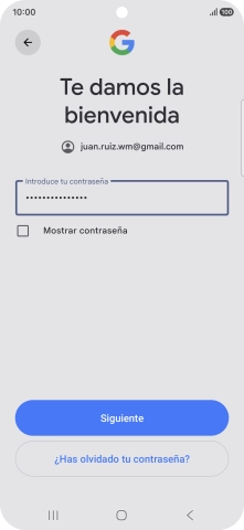 Pulsa Siguiente.