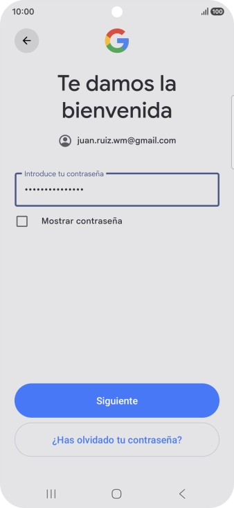 Pulsa Siguiente.