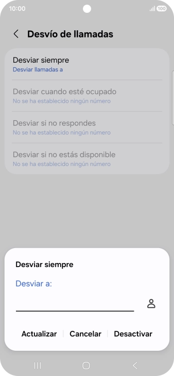 Pulsa Desactivar.