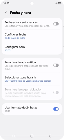 Pulsa el indicador junto a 