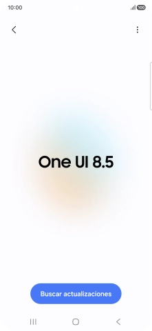 Pulsa Buscar actualizaciones. Si hay una versión de software nueva disponible, aparecerá ahora en la pantalla. Sigue las indicaciones de la pantalla para actualizar el software del teléfono.