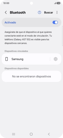 Pulsa la tecla de inicio para terminar y regresar a la pantalla de inicio.