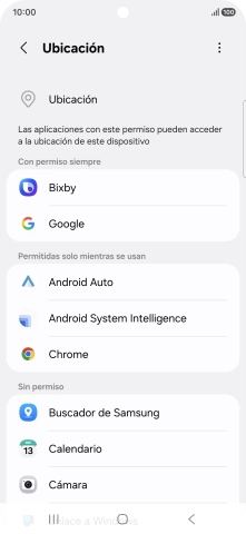 Pulsa la app deseada.
