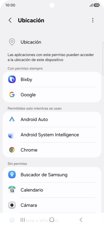 Pulsa la app deseada.