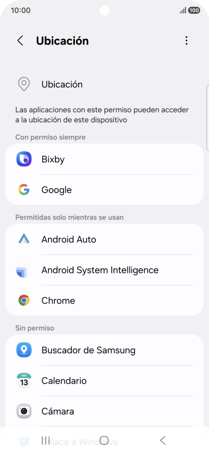 Pulsa la app deseada.