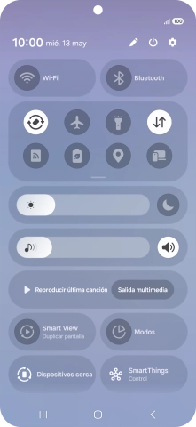 Pulsa el icono de ajustes.