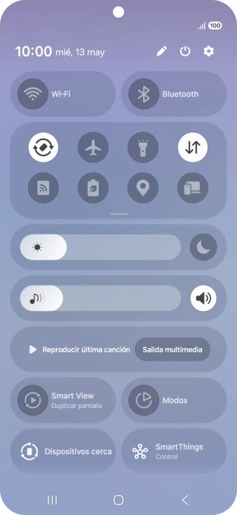 Pulsa el icono de ajustes.
