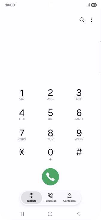 Pulsa el icono de menú.