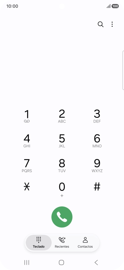 Pulsa el icono de menú.