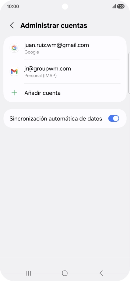 Pulsa la tecla de inicio para terminar y regresar a la pantalla de inicio.