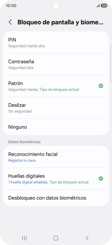 Pulsa Ninguno.