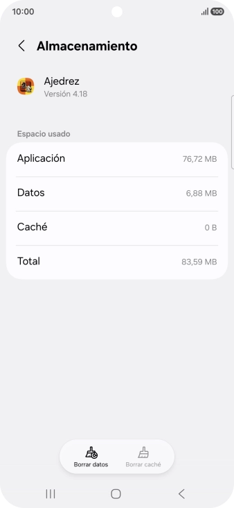 Pulsa la tecla de inicio para terminar y regresar a la pantalla de inicio.