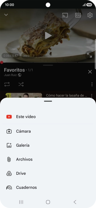 Pulsa Este vídeo.