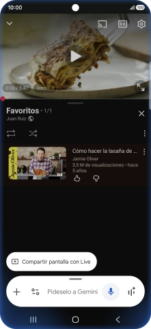 Pulsa el icono de añadir.