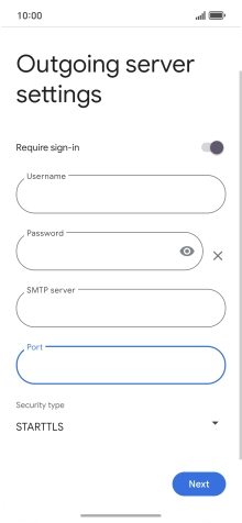 Press the drop down list below 