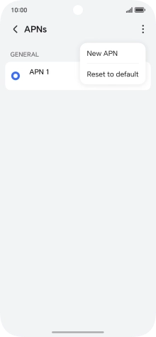 Press New APN.