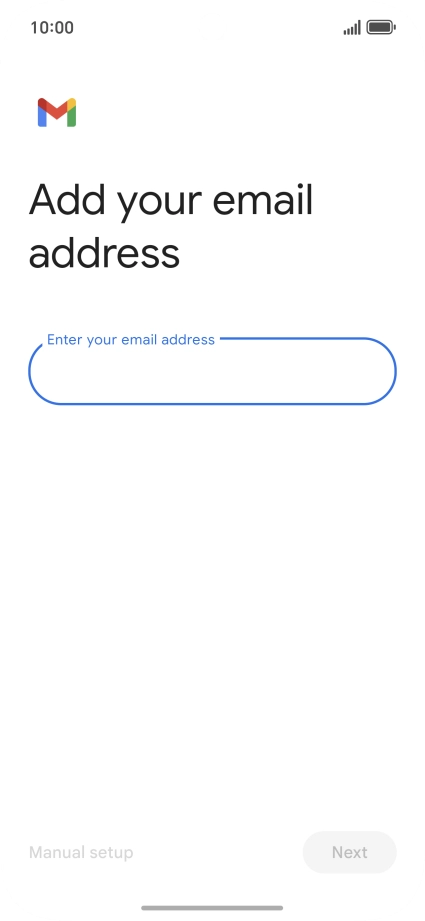 Press the field below 