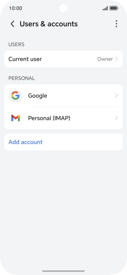 Slide your finger upwards starting from the bottom of the screen to return to the home screen.