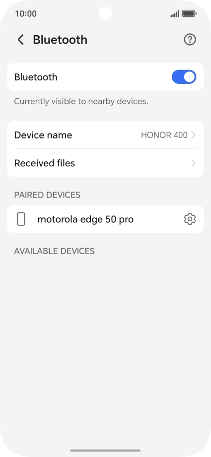Slide your finger upwards starting from the bottom of the screen to return to the home screen.