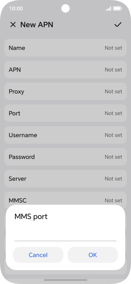 Key in 8799 and press OK. Key in 8799 and press OK.