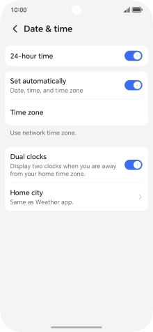 Slide your finger upwards starting from the bottom of the screen to return to the home screen.