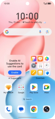 The network mode icon shows the network mode currently used by your phone.