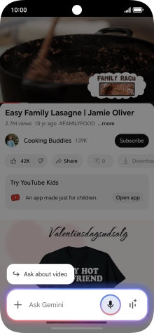 Press Ask about video.