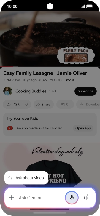 Press Ask about video.
