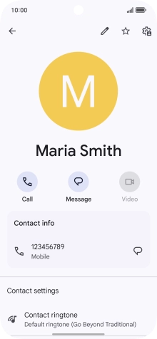 Slide your finger upwards starting from the bottom of the screen to return to the home screen.