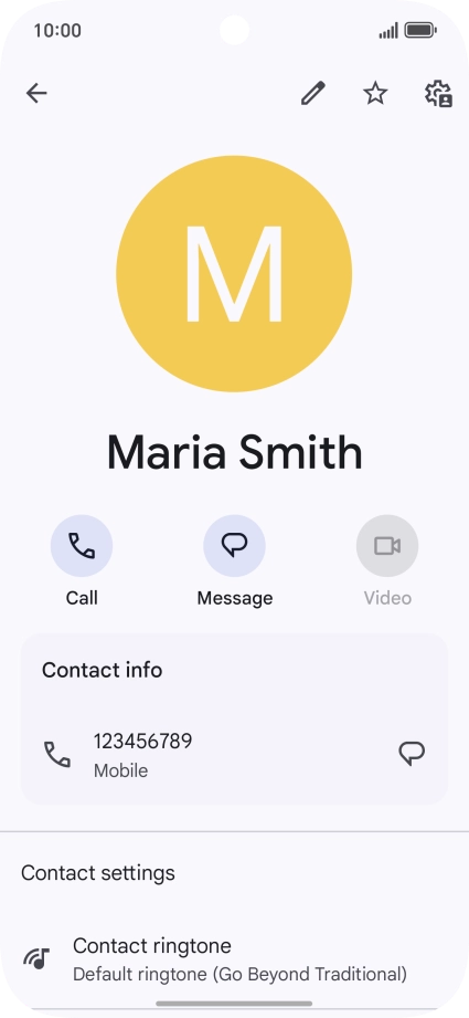 Slide your finger upwards starting from the bottom of the screen to return to the home screen.
