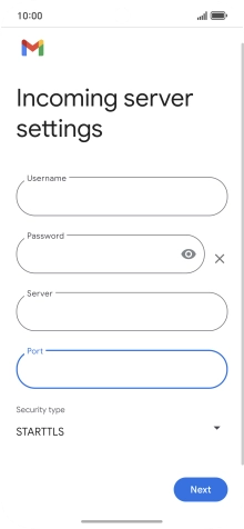 Press the drop down list below 