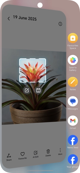 Press the required app and follow the instructions on the screen to use the function.