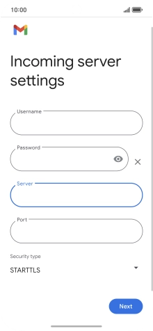 Press the field below 