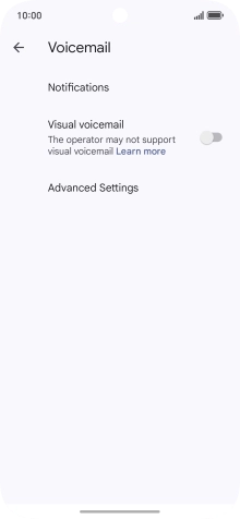 Press Advanced Settings.